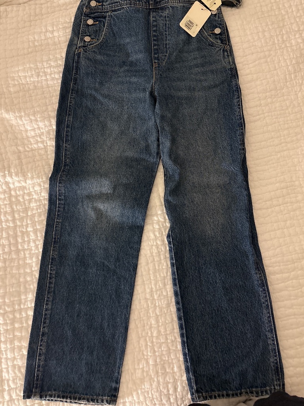 NWT Levi’s wide leg overalls - Picture 5 of 5